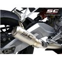 Uitlaatsysteem RVS 2-1 CR-T Titanium Aprilia RS660/Tuono