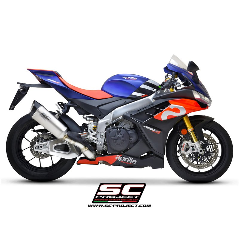 Uitlaat SC1-R Titanium Aprilia RSV4 + Factory