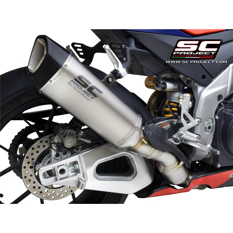 Uitlaat SC1-R Titanium Aprilia RSV4 + Factory