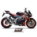 Uitlaat SC1-R 250mm carbon Aprilia RSV4/Tuono