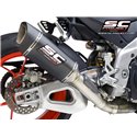 Uitlaat SC1-R 250mm carbon Aprilia RSV4/Tuono