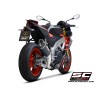 Uitlaat SC1-R 250mm titanium Aprilia RSV4/Tuono