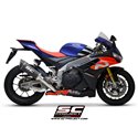 Uitlaat SC1-R 350mm carbon Aprilia RSV4/Tuono