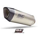 Exhaust SC1-R 350mm titanium Aprilia RSV4/Tuono