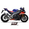 Uitlaat SC1-R 350mm titanium Aprilia RSV4/Tuono