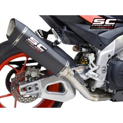 Uitlaat SC1-R 350mm carbon Aprilia RSV4/Tuono