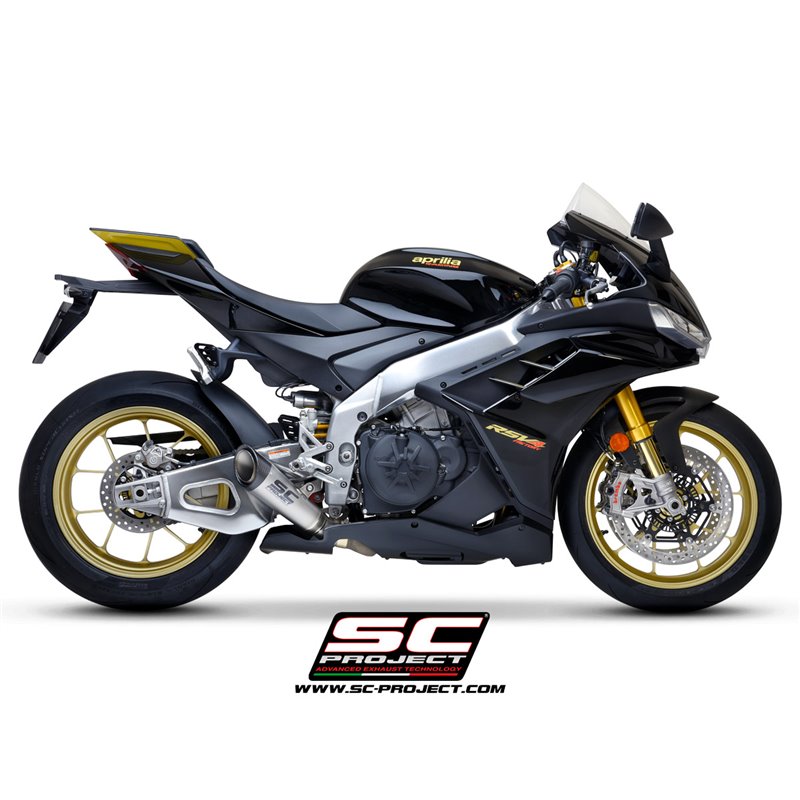 Uitlaat S1 Titanium Aprilia RSV4/Tuono