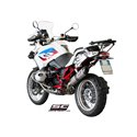 Uitlaat Oval titanium BMW R1200GS