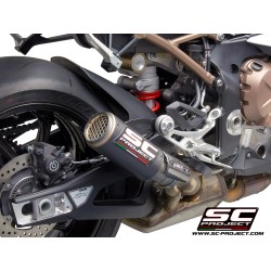 Exhaust CR-T carbon (mesh) BMW S1000RR