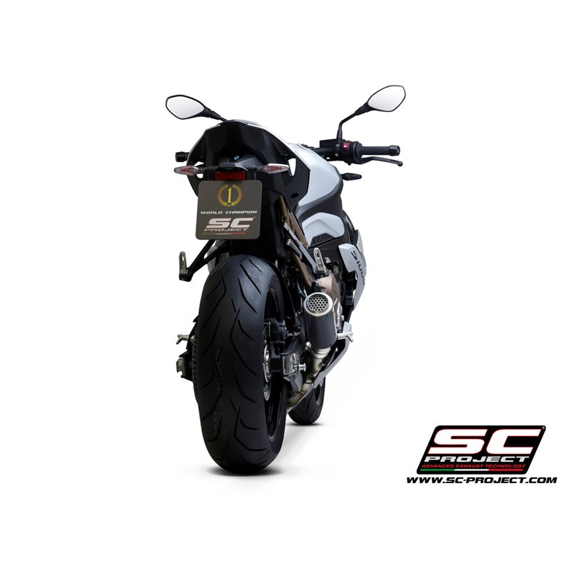 Exhaust CR-T carbon (mesh) BMW S1000R