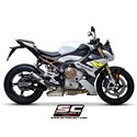 Exhaust CR-T carbon (mesh) BMW S1000R