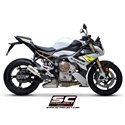 Uitlaat CR-T titanium (mesh) BMW S1000R