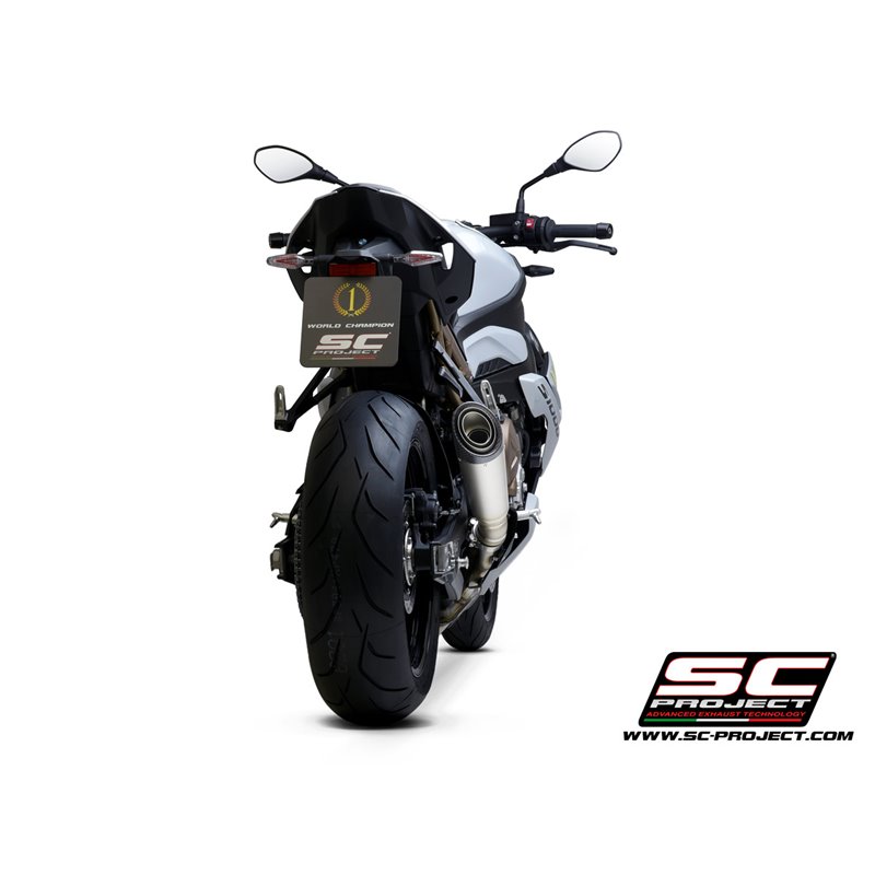 Uitlaat S1 titanium BMW S1000R