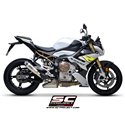 Uitlaat S1 titanium BMW S1000R