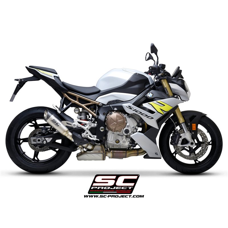 Uitlaat S1 titanium BMW S1000R