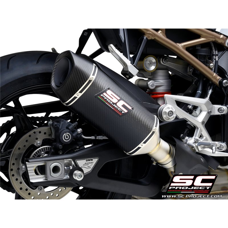 Exhaust SC1-S carbon BMW S1000R