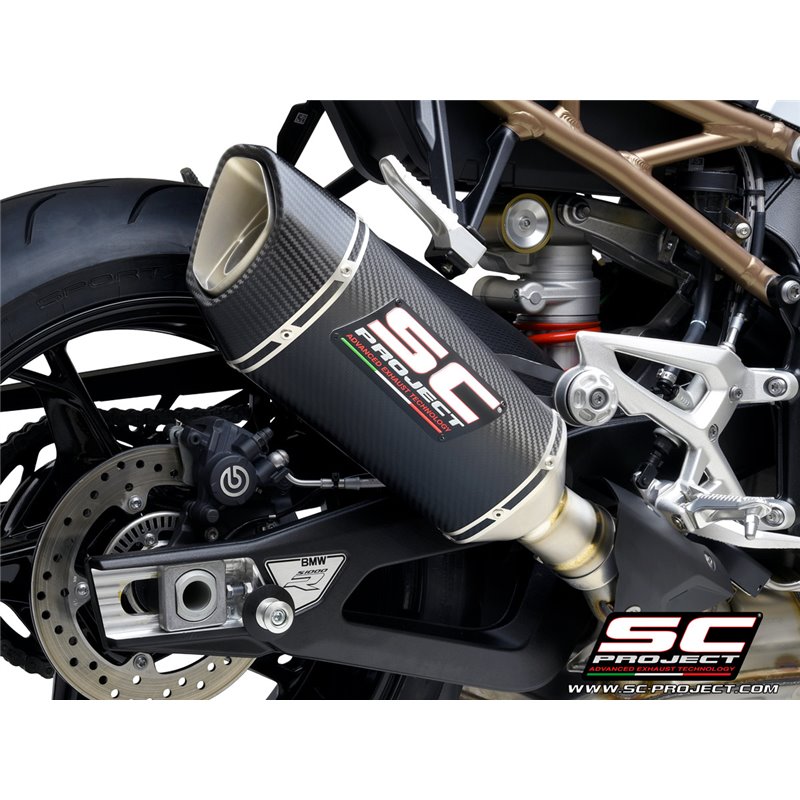 Uitlaat SC1-R carbon BMW S1000R