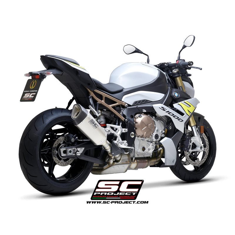 Uitlaat SC1-R titanium BMW S1000R