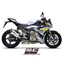 Uitlaat SC1-R titanium BMW S1000R