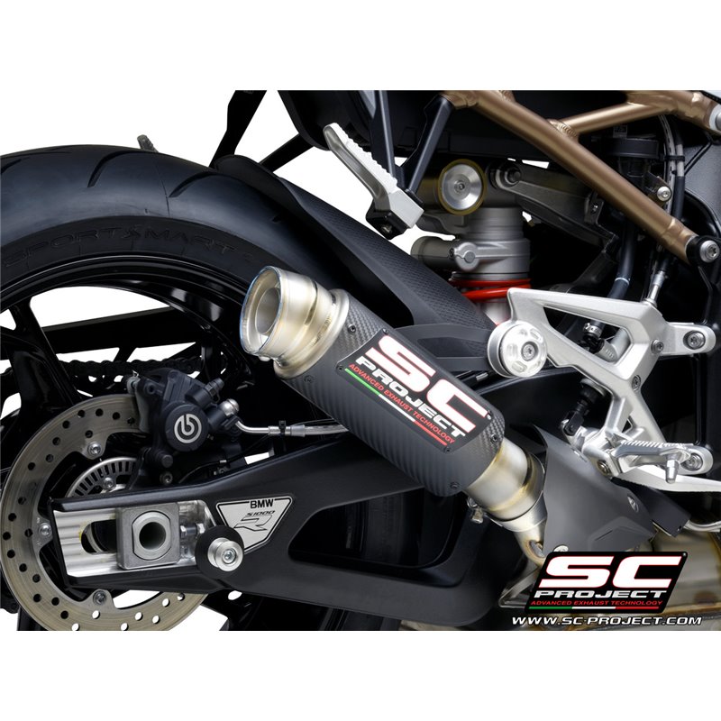 Uitlaat GP70-R carbon BMW S1000R