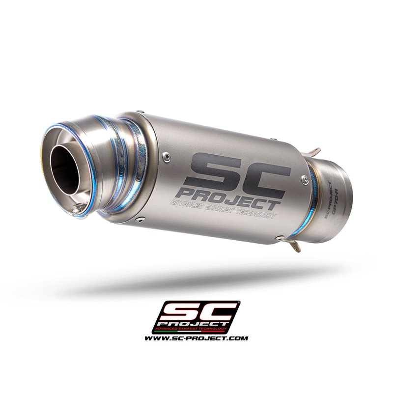 Exhaust GP70-R titanium BMW S1000R