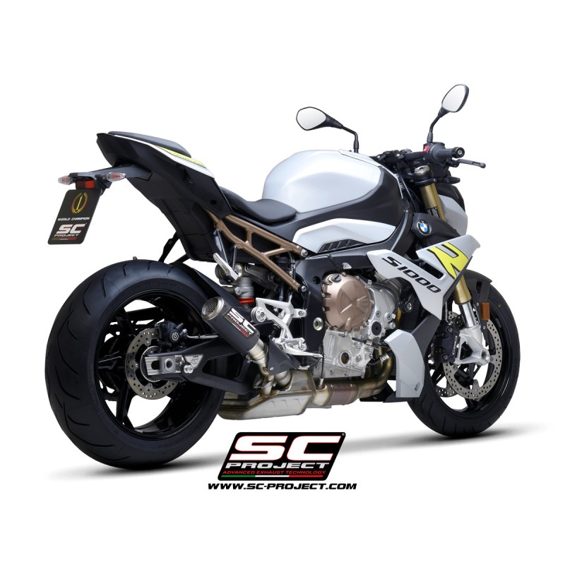 Exhaust CR-T carbon (mesh) BMW S1000R