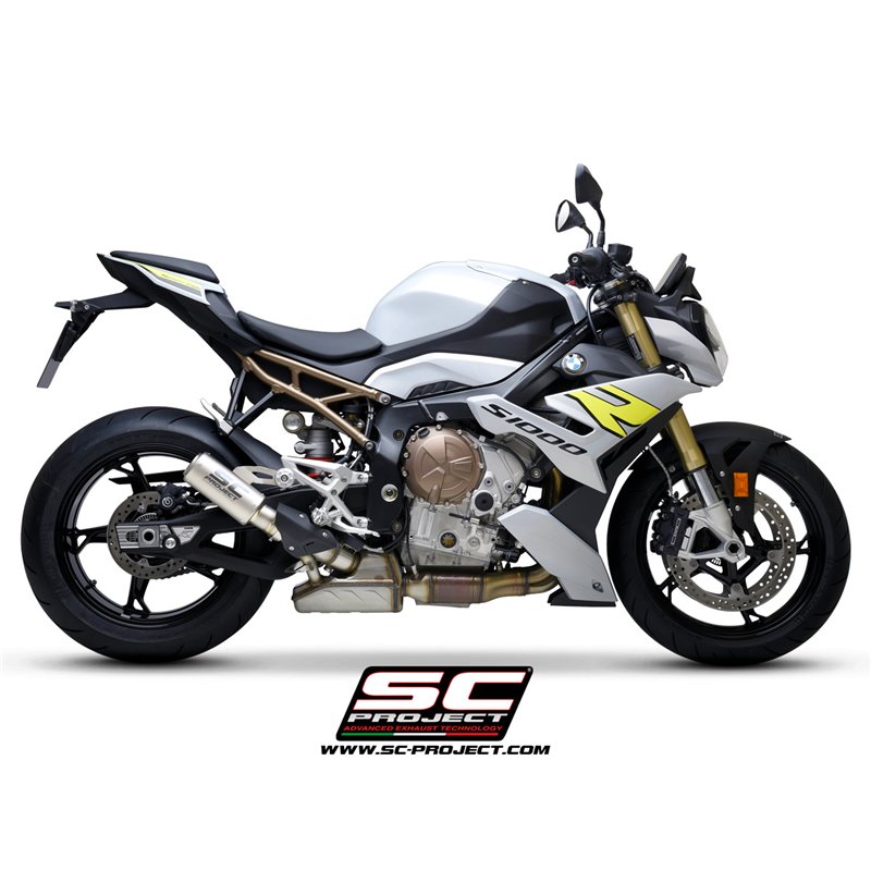 Uitlaat CR-T titanium (mesh) BMW S1000R