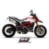 Uitlaat SC1-R (hoog) titanium Ducati Hypermotard 939 (+SP)
