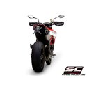 Uitlaat SC1-R (hoog) titanium Ducati Hypermotard 939 (+SP)