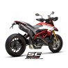 Exhaust SC1-R (hoog) carbon Ducati Hypermotard 939 (+SP)