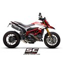 Exhaust SC1-R (hoog) carbon Ducati Hypermotard 939 (+SP)