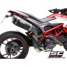 Exhaust SC1-R (hoog) carbon Ducati Hypermotard 939 (+SP)