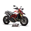 Exhaust SC1-R (hoog) carbon Ducati Hypermotard 939 (+SP)