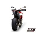 Exhaust SC1-R (hoog) carbon Ducati Hypermotard 939 (+SP)