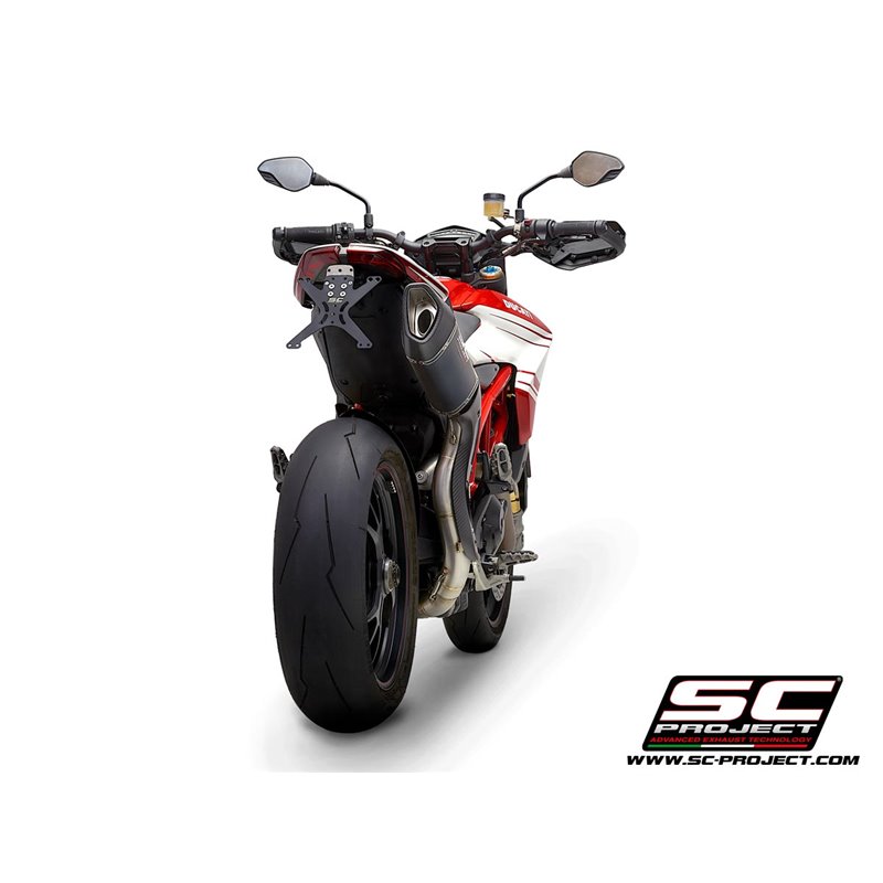 Exhaust SC1-R (hoog) carbon Ducati Hypermotard 939 (+SP)