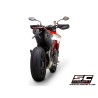 Exhaust SC1-R (hoog) carbon Ducati Hypermotard 939 (+SP)