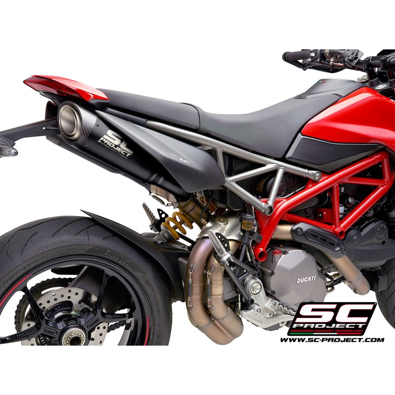 Exhausts S1 matt black Ducati Hypermotard 950