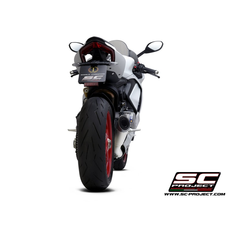 Half Full System 2-1 S1 titanium Panigale V2