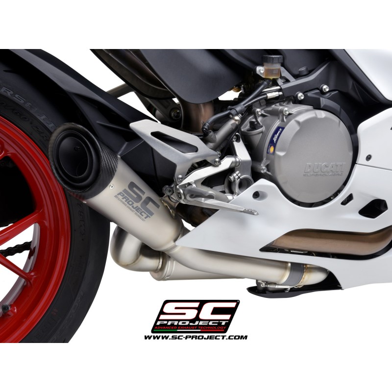 Half Full System 2-1 S1 titanium Panigale V2