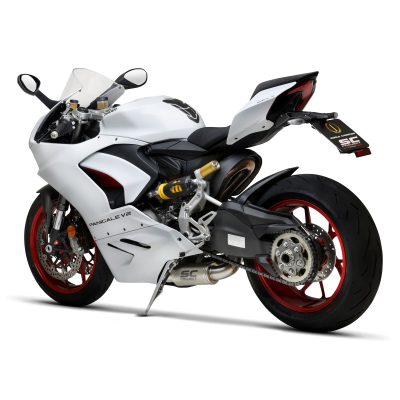 Half uitlaatsysteem 2-1 CR-T M2 carbon Panigale V2