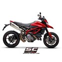 Uitlaat SC1-R titanium Ducati Hypermotard 950