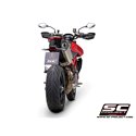 Uitlaat SC1-R titanium Ducati Hypermotard 950