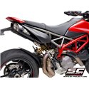 Uitlaten S1 matzwart Ducati Hypermotard 950