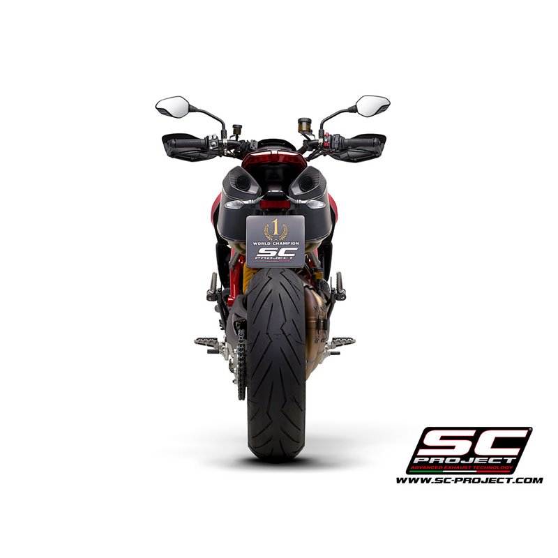 Uitlaten SC1-M carbon Ducati Hypermotard 950