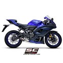 Uitlaatsysteem 2-1 CR-T RVS/carbon Yamaha YZF-R7