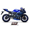 Uitlaatsysteem 2-1 S1 RVS/titanium Yamaha YZF-R7