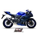 Uitlaatsysteem 2-1 SC1-S RVS/carbon Yamaha YZF-R7