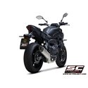 Uitlaatsysteem 2-1 SC1-S RVS/titanium Yamaha MT-07/Tracer