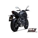 Full System 2-1 SC1-S RVS/carbon Yamaha MT-07/Tracer