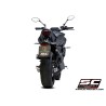 Uitlaatsysteem 2-1 SC1-S matzwart/carbon Yamaha MT-07/Tracer